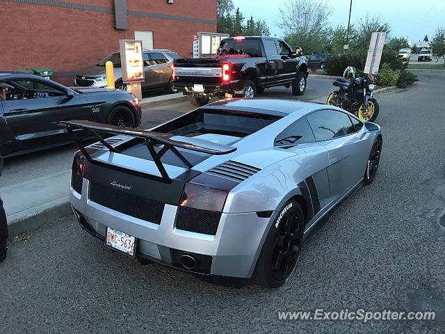 Lamborghini Gallardo spotted in Edmonton, Canada