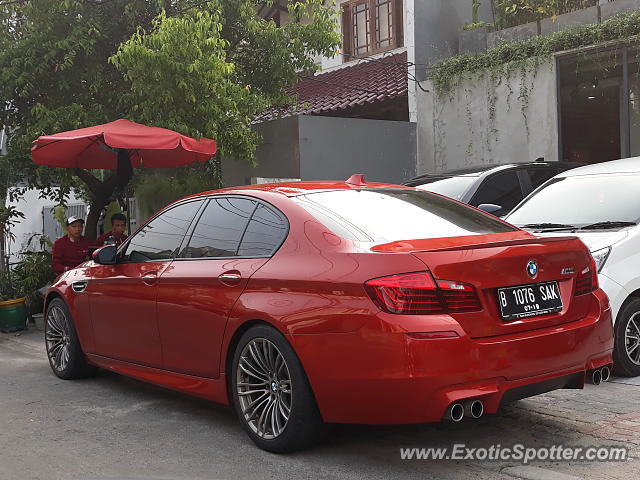 BMW M5 spotted in Jakarta, Indonesia