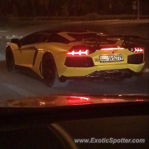 Lamborghini Aventador spotted in Kuwait City, Kuwait