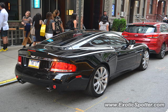 Aston Martin Vanquish spotted in Manhattan, New York