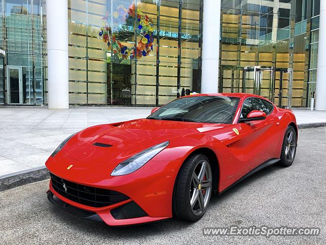 Ferrari F12 spotted in Buckhead, Georgia