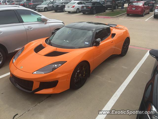 Lotus Evora spotted in Dallas, Texas