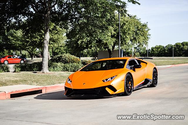 Lamborghini Huracan spotted in Dallas, Texas