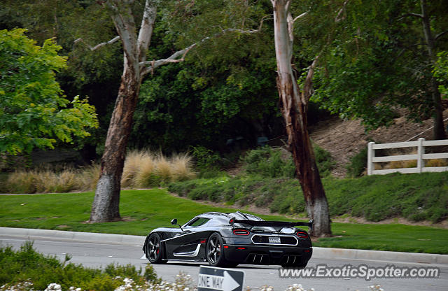 Koenigsegg Agera R spotted in Los Angeles, California