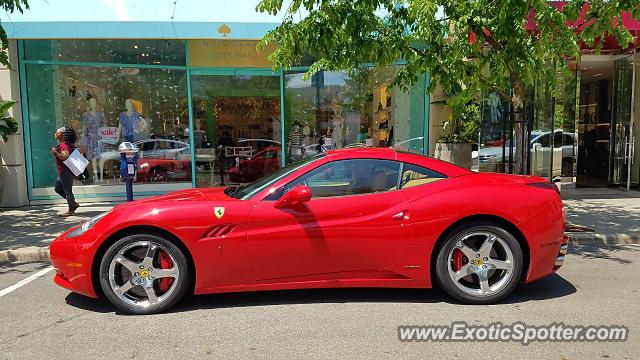 Ferrari California spotted in Columbus, Ohio