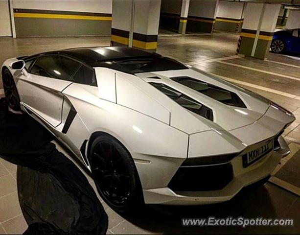 Lamborghini Aventador spotted in Limassol, Cyprus
