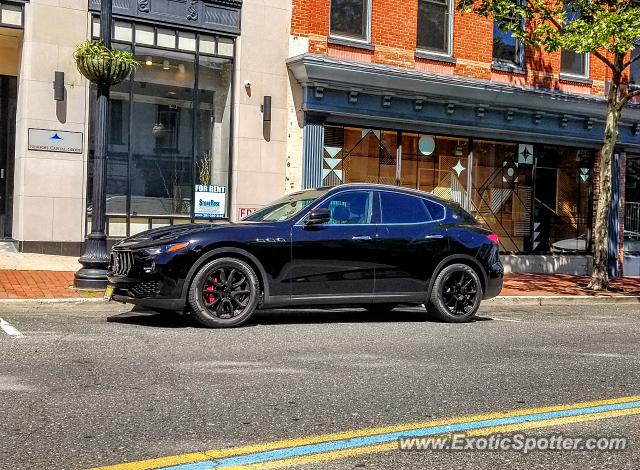 Maserati Levante spotted in Red Bank, New Jersey