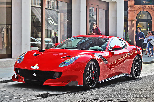 Ferrari F12 spotted in London, United Kingdom