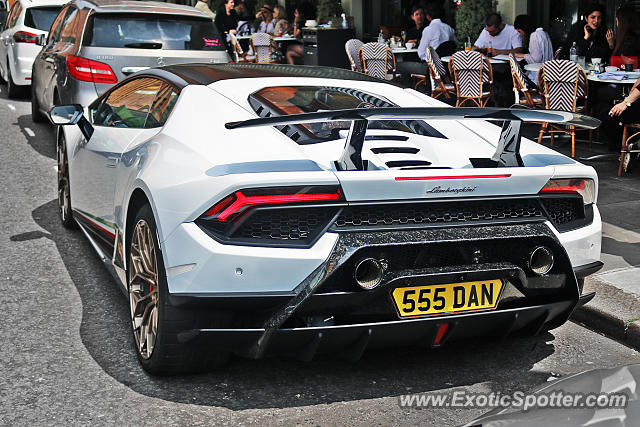 Lamborghini Huracan spotted in London, United Kingdom