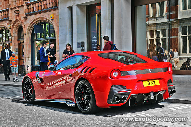 Ferrari F12 spotted in London, United Kingdom