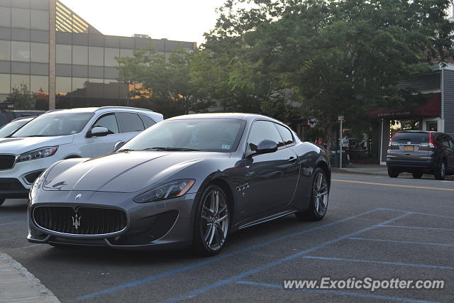 Maserati GranTurismo spotted in Summit, New Jersey