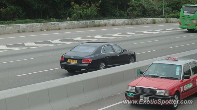Bentley Flying Spur spotted in Hong Kong, China