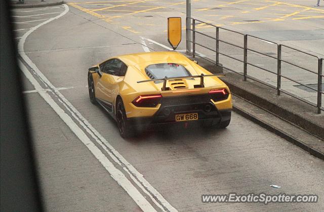 Lamborghini Huracan spotted in Hong Kong, China
