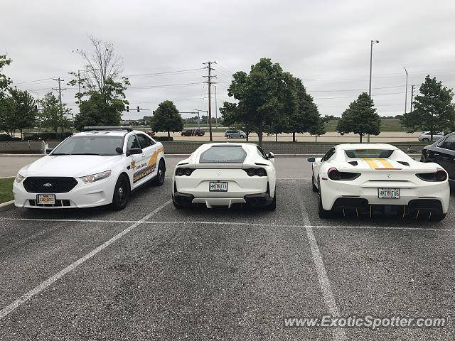Ferrari 812 Superfast spotted in Hoffman Estates, Illinois