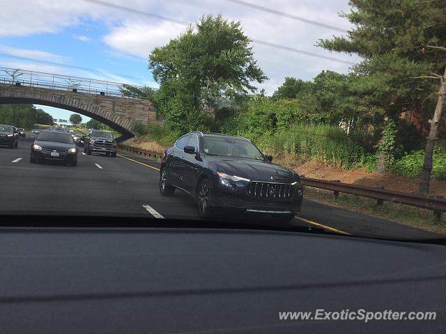 Maserati Levante spotted in English town, New Jersey