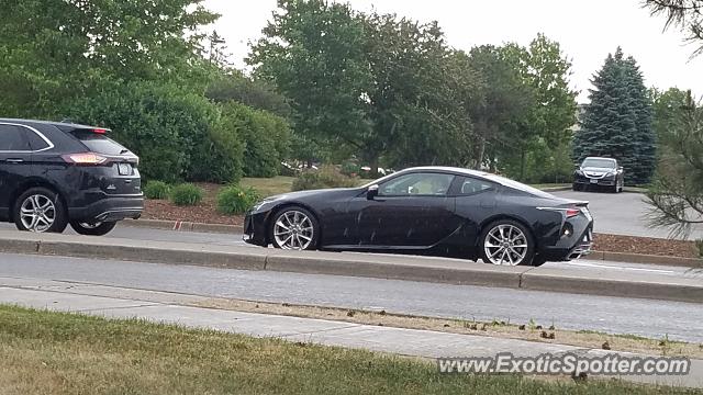 Lexus LC 500 spotted in Golden Valley, Minnesota