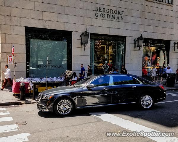 Mercedes Maybach spotted in Manhattan, New York