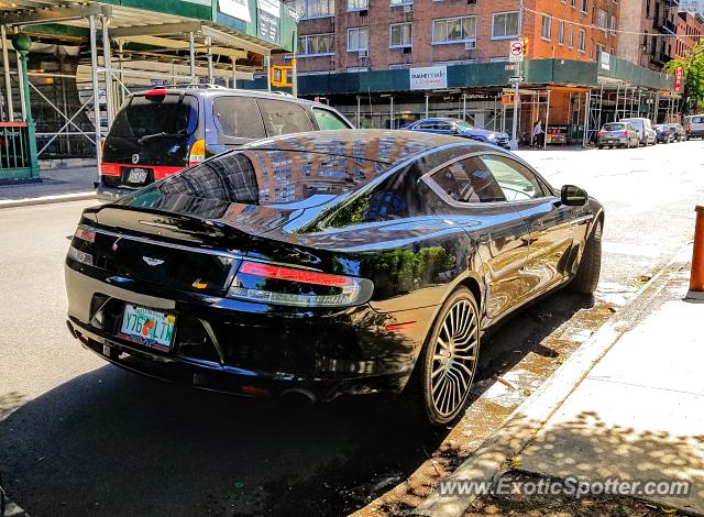 Aston Martin Rapide spotted in Manhattan, New York