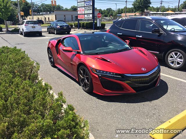 Acura NSX spotted in Malboro, New Jersey