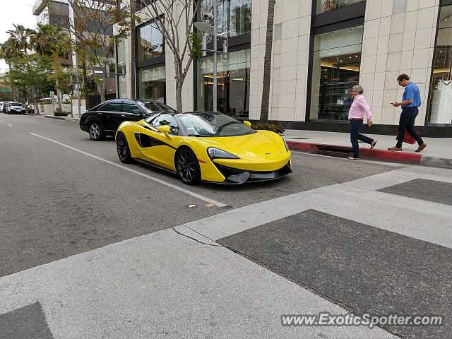 Mclaren 570S spotted in Beverly Hills, California