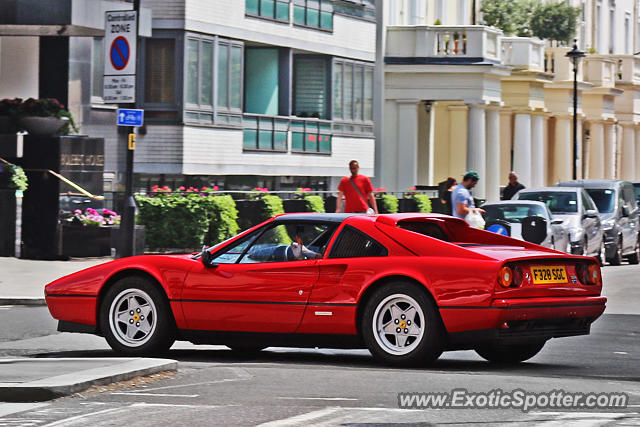 Ferrari 328 spotted in London, United Kingdom