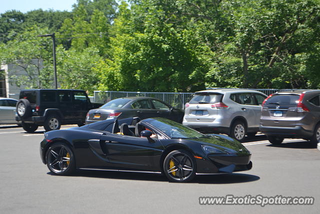 Mclaren 570S spotted in Greenwich, Connecticut