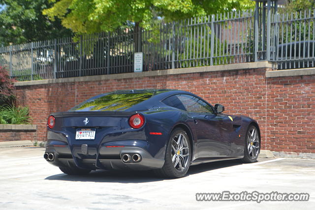 Ferrari F12 spotted in Greenwich, Connecticut