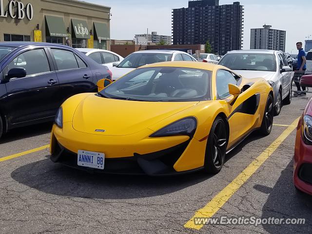 Mclaren 570S spotted in Toronto, Canada