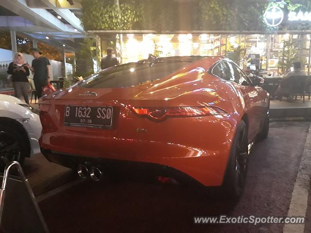 Jaguar F-Type spotted in Serpong, Indonesia