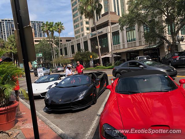Lamborghini Aventador spotted in St Petersburg, Florida