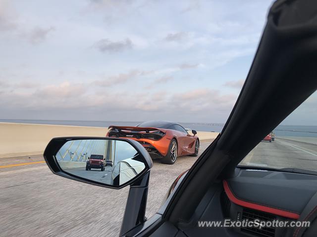 Mclaren 720S spotted in St Petersbug Sky, Florida