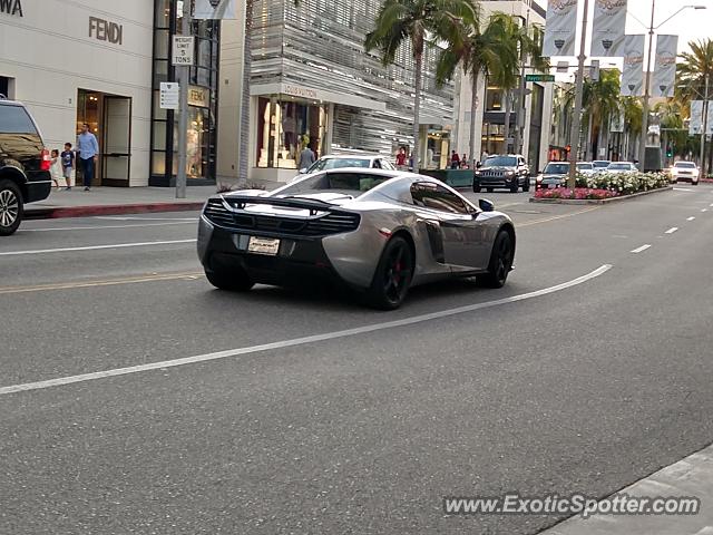 Mclaren 650S spotted in Beverly Hills, California