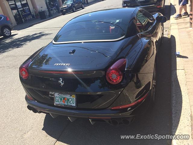 Ferrari California spotted in Cranford, New Jersey