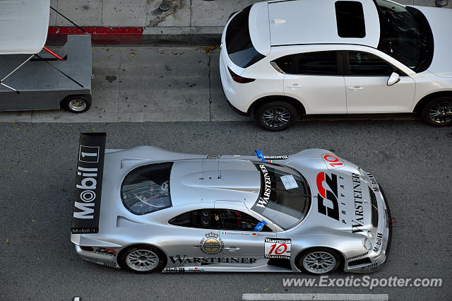Mercedes CLK-GTR spotted in Beverly Hills, California