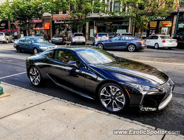 Lexus LC 500 spotted in Summit, New Jersey