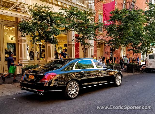 Mercedes Maybach spotted in Manhattan, New York