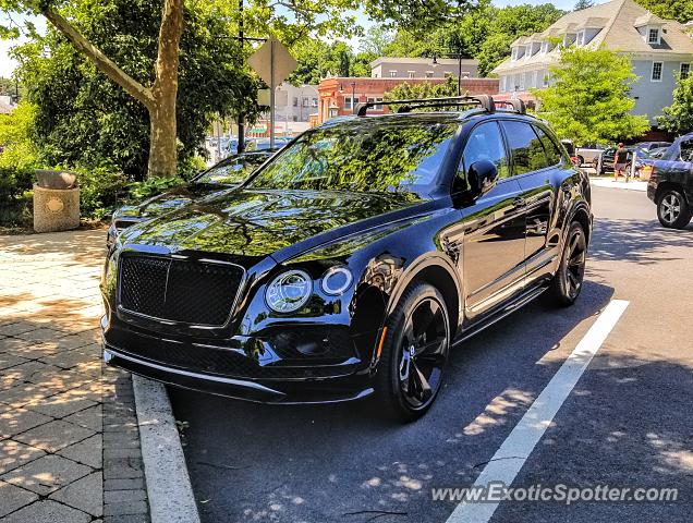Bentley Bentayga spotted in Bernardsville, New Jersey