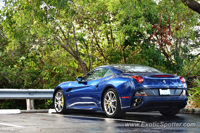 Ferrari California spotted in Jupiter, Florida