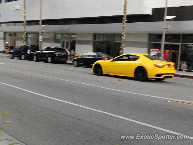 Maserati GranTurismo spotted in Beverly Hills, California