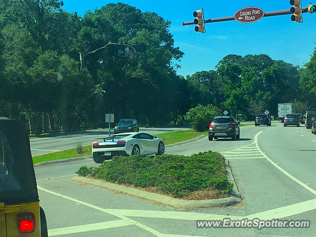 Lamborghini Gallardo spotted in Hilton Head, South Carolina