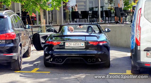 Jaguar F-Type spotted in Zurich, Switzerland