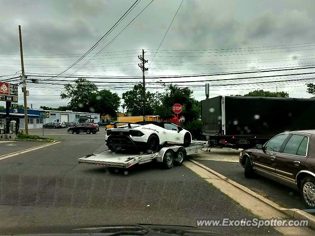 Lamborghini Huracan spotted in Bound Brook, New Jersey