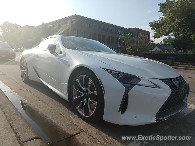 Lexus LC 500 spotted in Wayzata, Minnesota