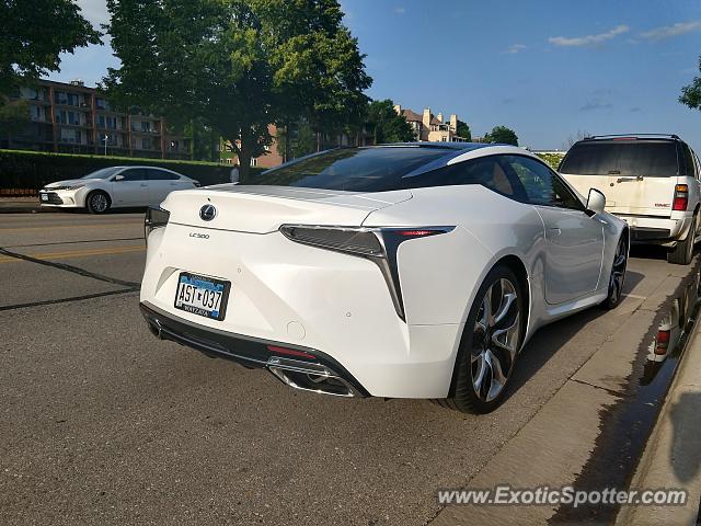 Lexus LC 500 spotted in Wayzata, Minnesota