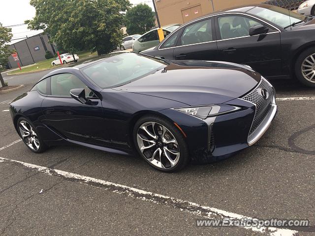 Lexus LC 500 spotted in Mountainside, New Jersey