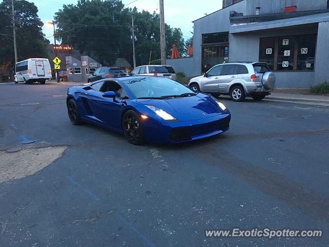 Lamborghini Gallardo spotted in Stillwater, Minnesota