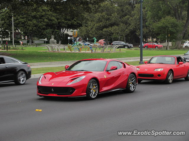 Ferrari 812 Superfast spotted in Beverly Hills, California