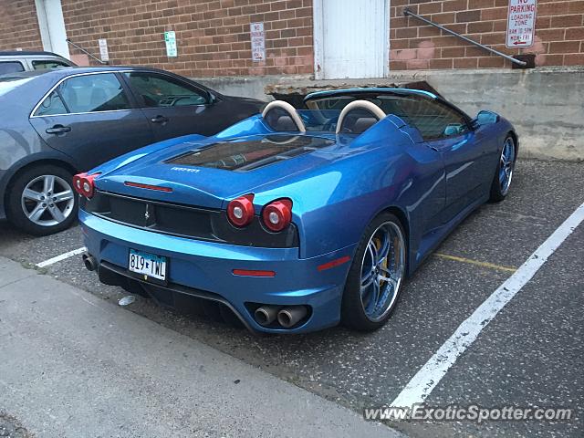 Ferrari F430 spotted in Stillwater, Minnesota