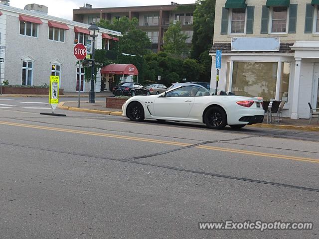Maserati GranCabrio spotted in Plymouth, Minnesota