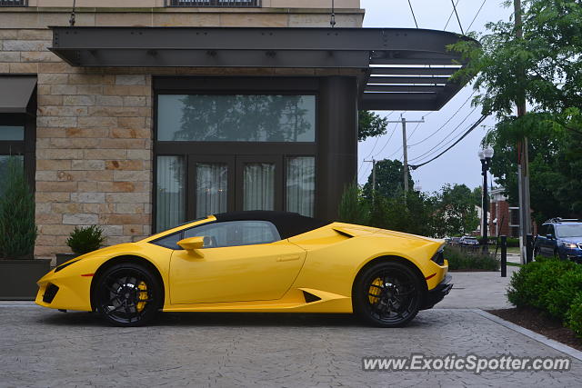 Lamborghini Huracan spotted in West Hartford, Connecticut